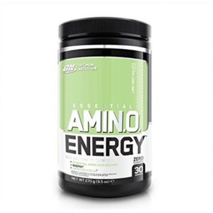 Flacon de 270 g (30 portions) d'acides aminés de la marque Optimum Nutrition, saveur mojito