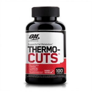 Flacon de 100 capsules de Thermo-cuts de la marque Optimum Nutrition