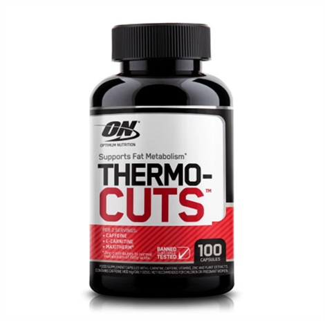 Flacon de 100 capsules de Thermo-cuts de la marque Optimum Nutrition